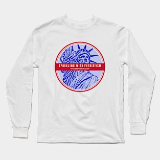 Sparkling with Patriotism Long Sleeve T-Shirt